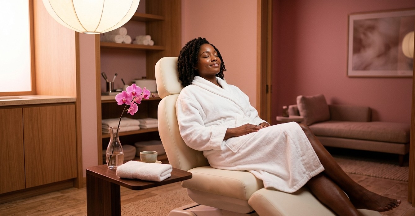 Relaxing spa treatment at Ivie Health